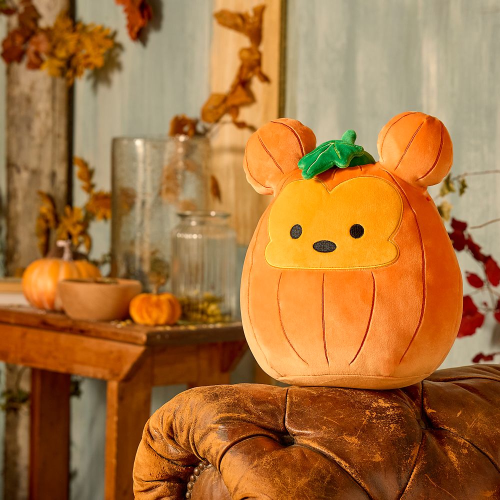 Mickey Mouse Pumpkin Squishmallows Plush - 10''