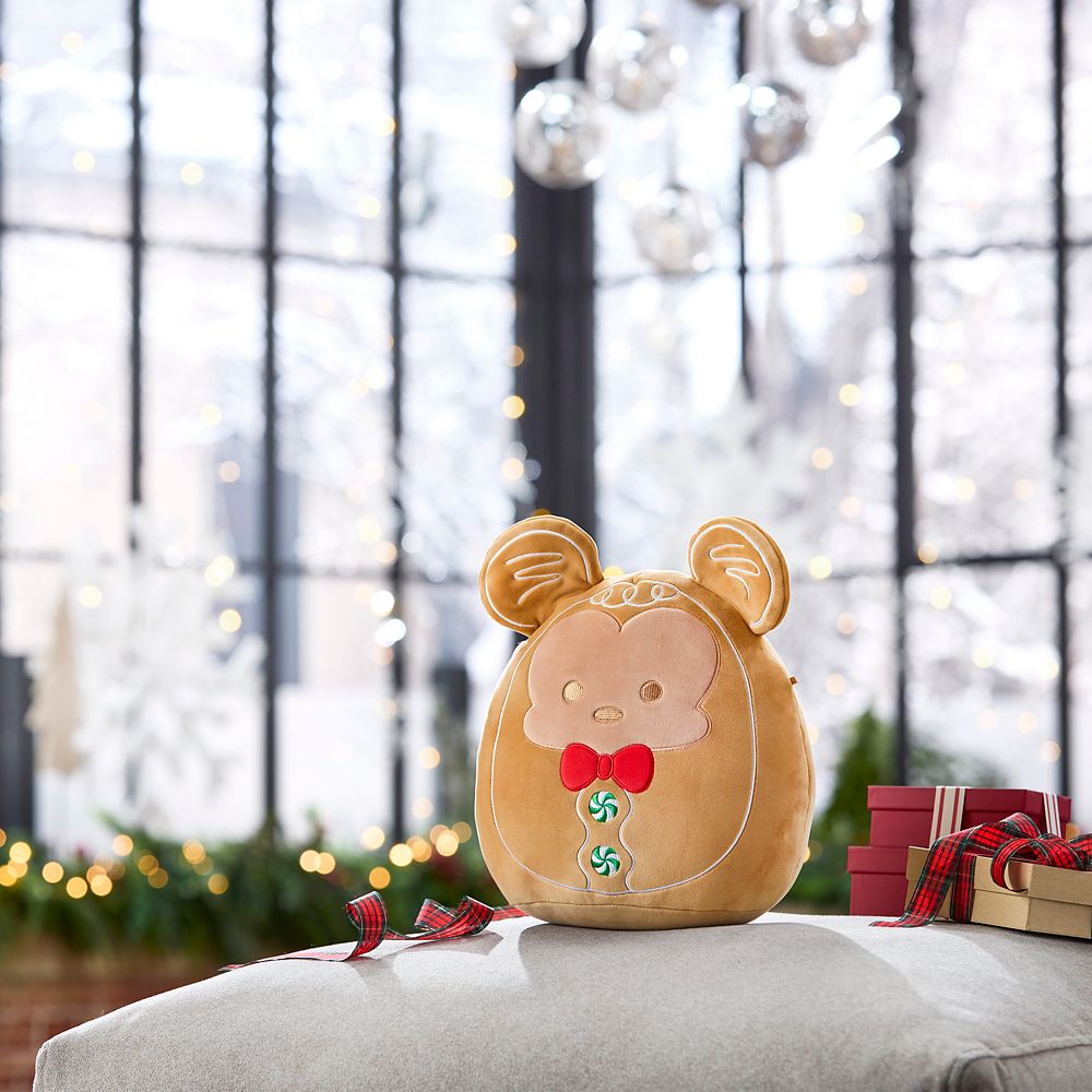 Mickey Mouse Gingerbread Squishmallows Plush &ndash; 10'' &ndash; Exclusive