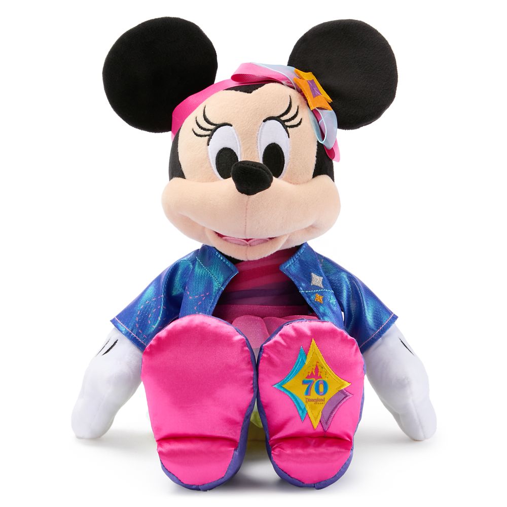 Minnie Mouse Plush - Disneyland 70th Anniversary - Small 15''