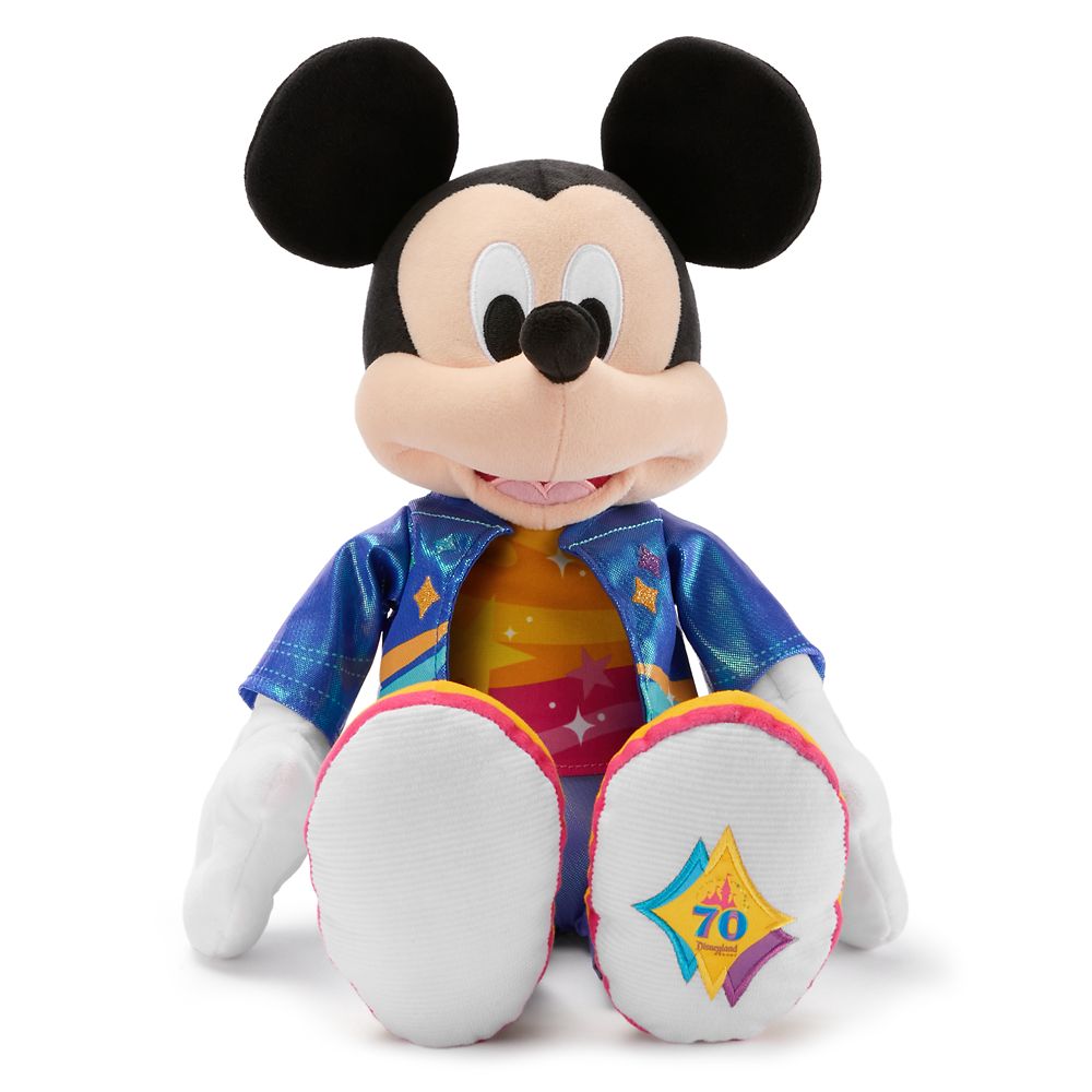 Mickey Mouse Plush – Disneyland 70th Anniversary – Small 15