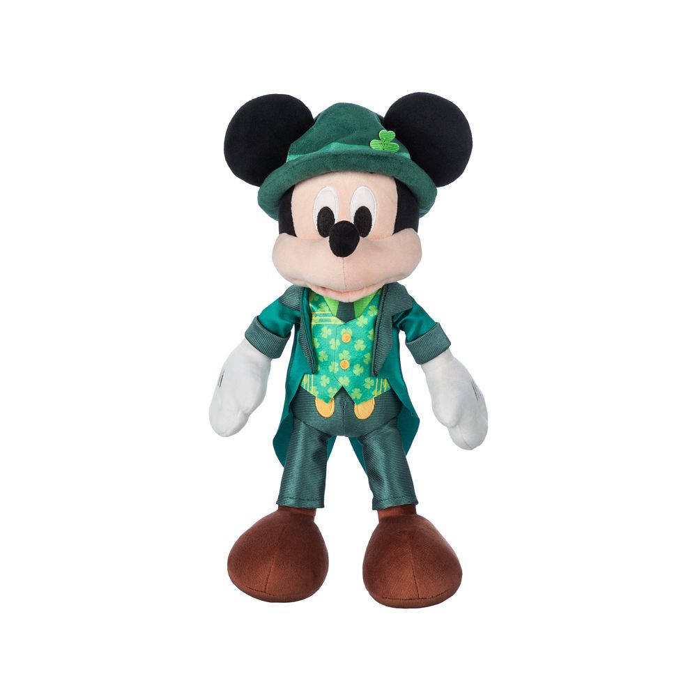 Mickey Mouse Plush  St. Patricks Day  Small 13 Official shopDisney