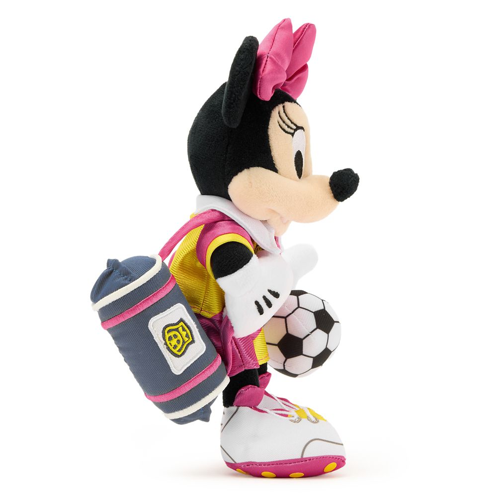 Minnie Mouse Soccer Plush &ndash; Mini Bean Bag 9 1/2'' &ndash; Disney Store Europe