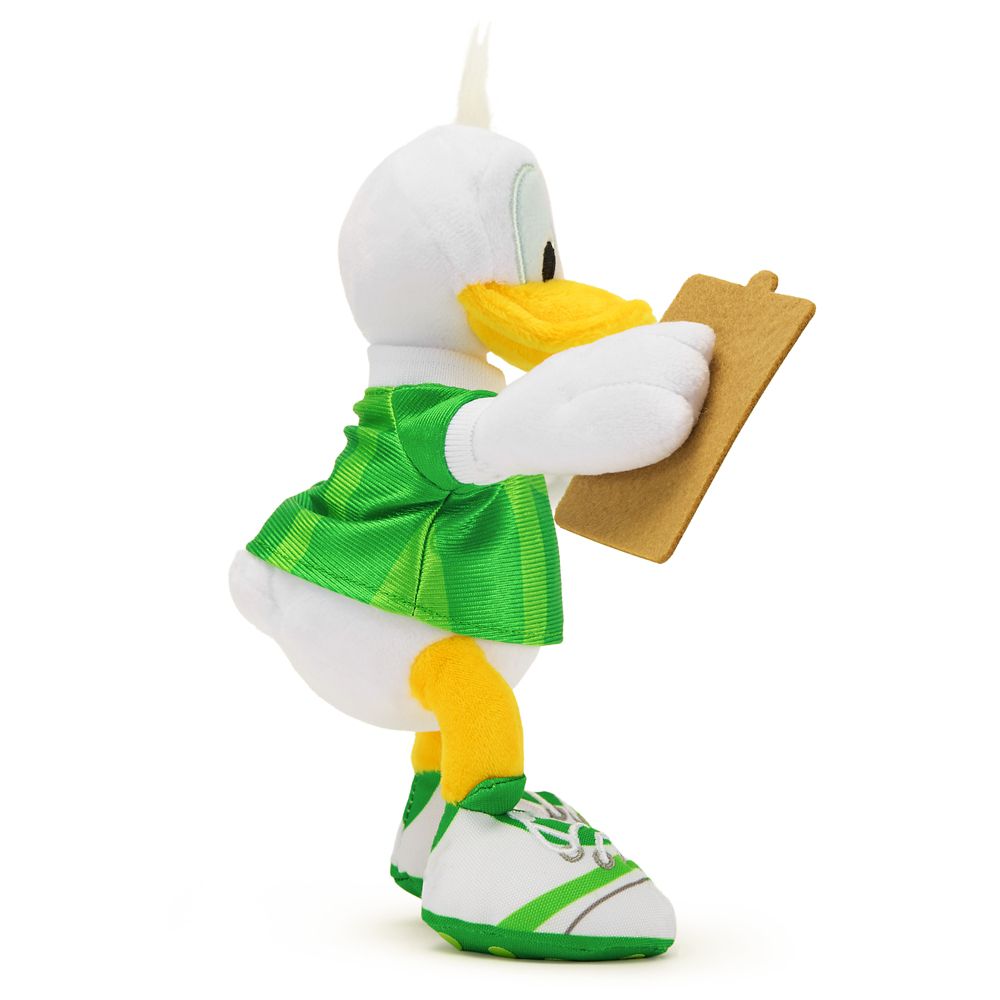 Donald Duck Soccer Plush &ndash; Mini Bean Bag 8'' &ndash; Disney Store Europe