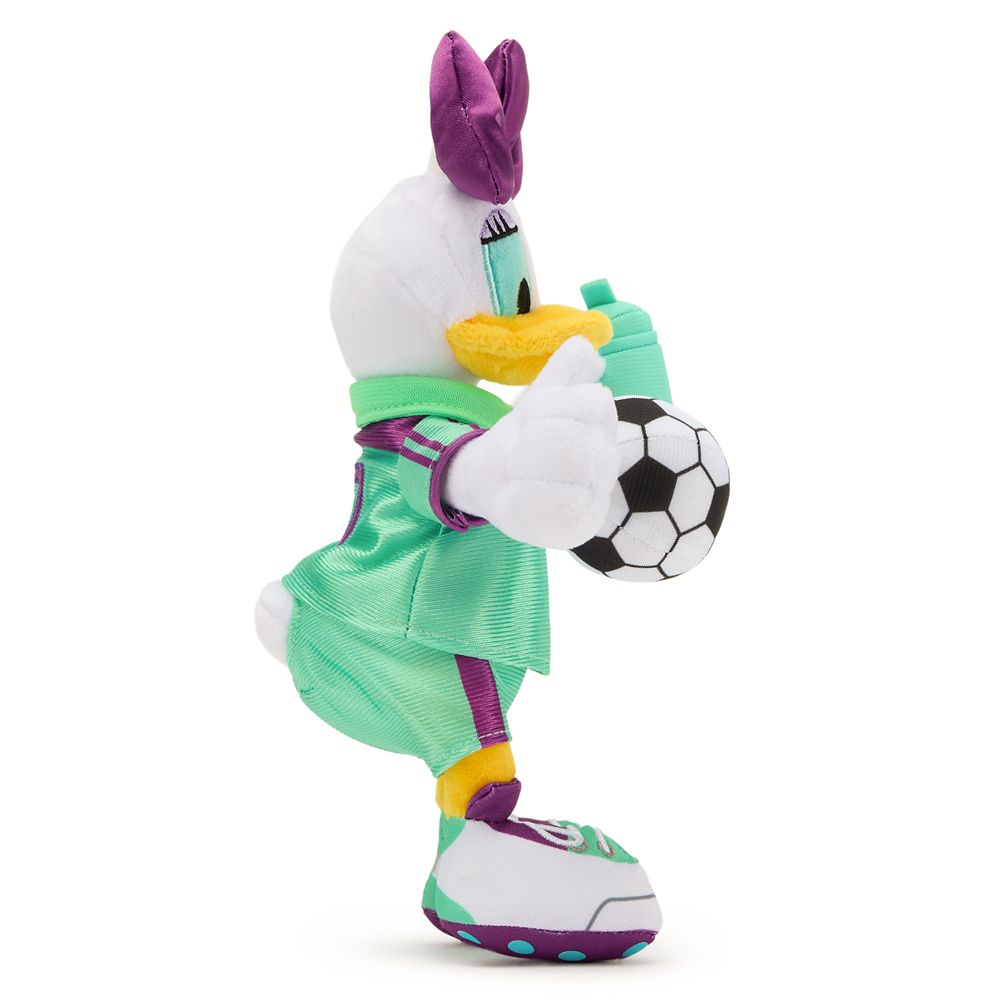 Daisy Duck Soccer Plush &ndash; Mini Bean Bag 9'' &ndash; Disney Store Europe