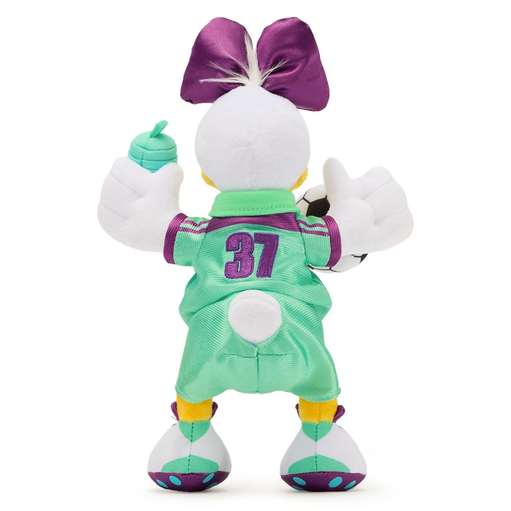 Daisy Duck Soccer Plush &ndash; Mini Bean Bag 9'' &ndash; Disney Store Europe