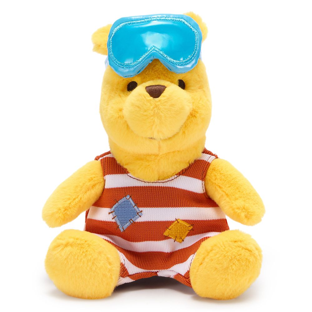 Winnie the Pooh in Bathing Suit Plush &ndash;&nbsp;7'' &ndash; Disney Store Europe