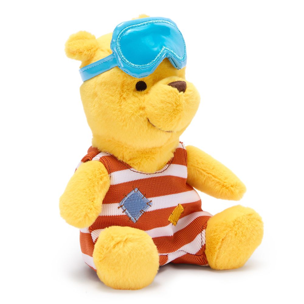 Winnie the Pooh in Bathing Suit Plush &ndash;&nbsp;7'' &ndash; Disney Store Europe