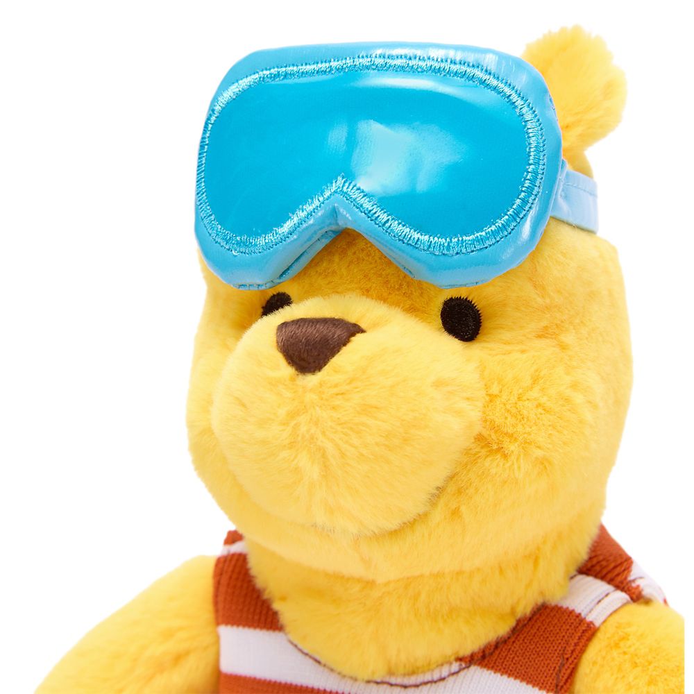 Winnie the Pooh in Bathing Suit Plush &ndash;&nbsp;7'' &ndash; Disney Store Europe