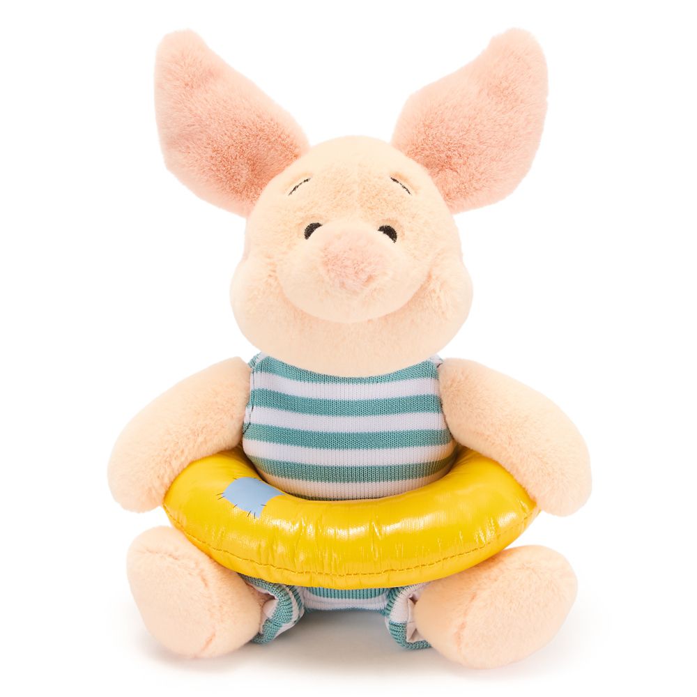 Piglet in Bathing Suit Plush - Winnie the Pooh - 7 1/2'' - Disney Store Europe