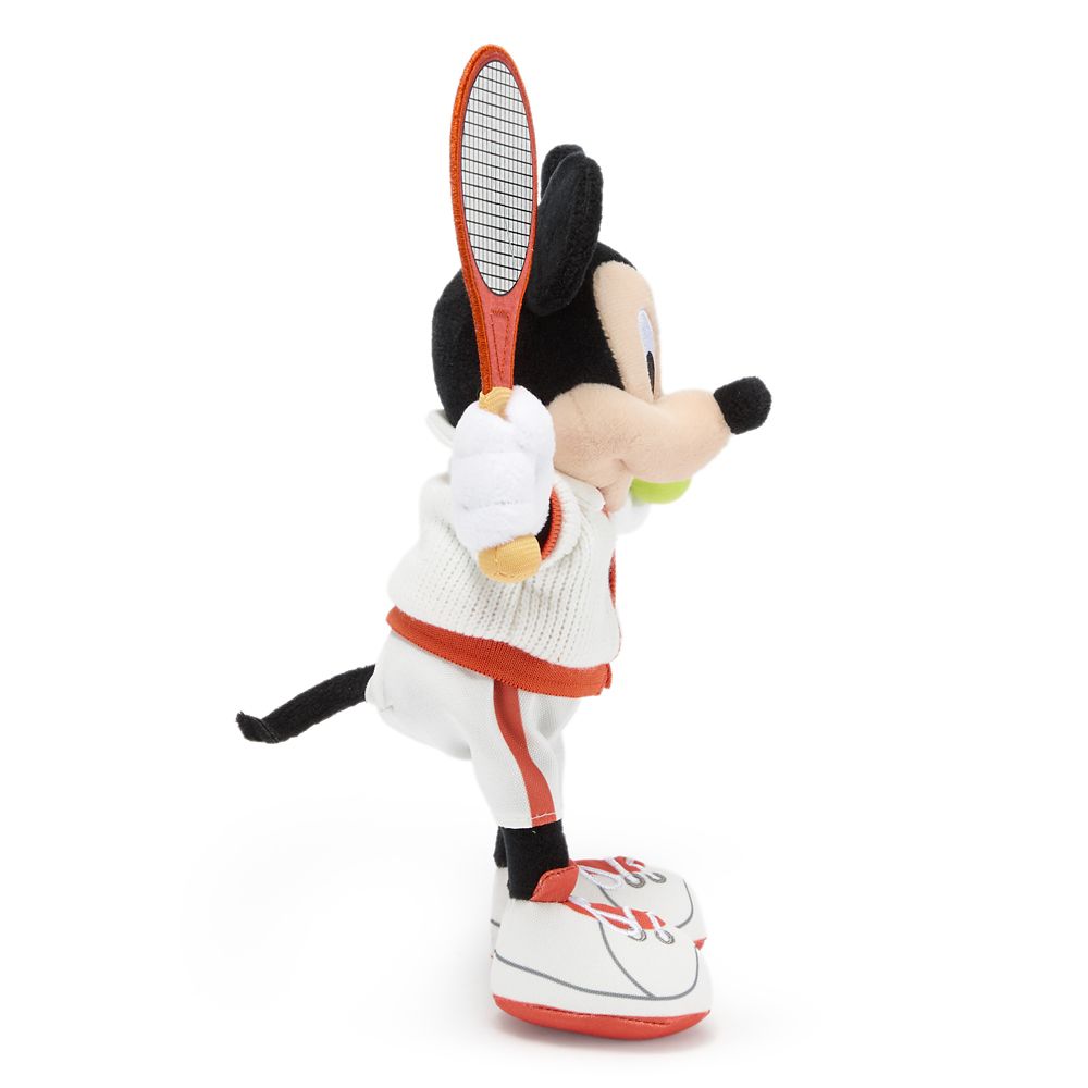 Mickey Mouse Tennis Plush &ndash; Mini Bean Bag 9'' &ndash; Disney Store Europe