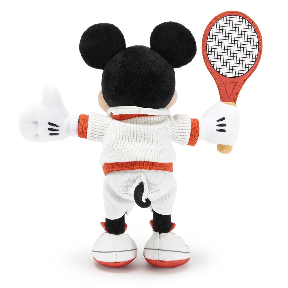Mickey Mouse Tennis Plush &ndash; Mini Bean Bag 9'' &ndash; Disney Store Europe