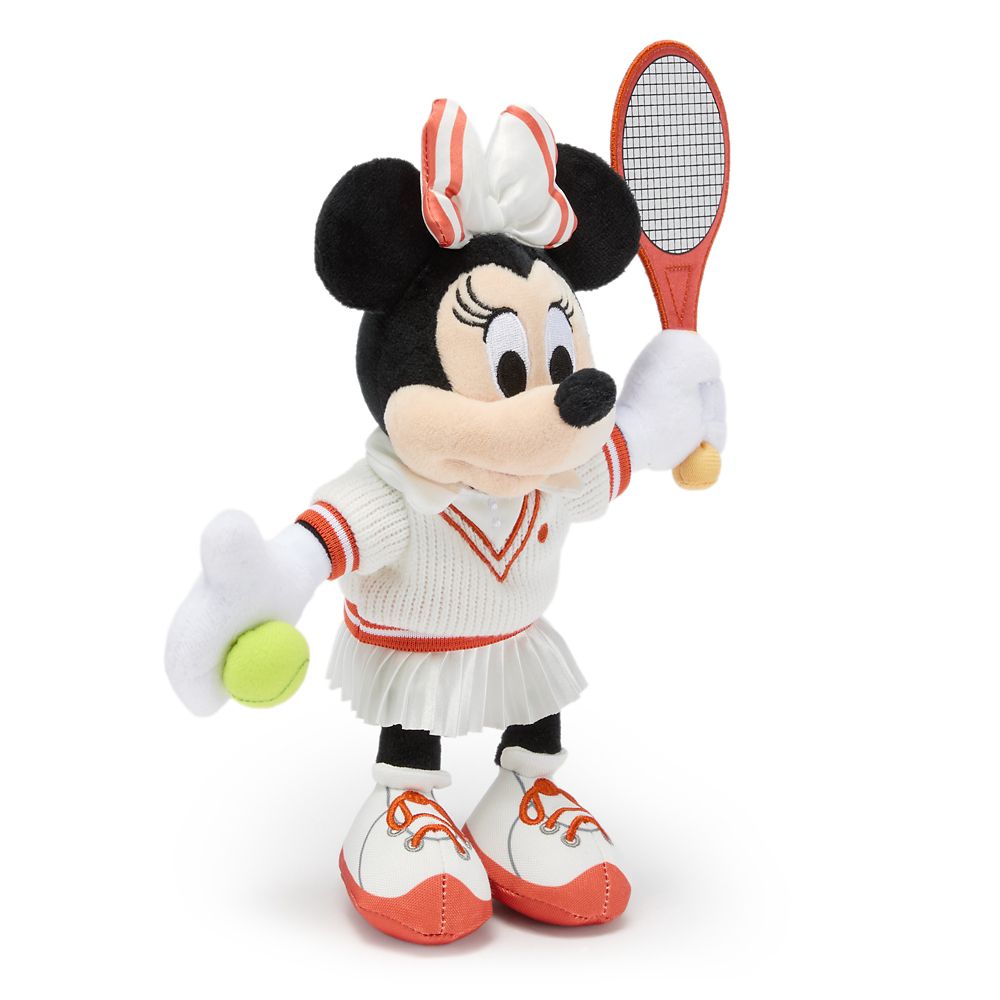 Minnie Mouse Tennis Plush &ndash; Mini Bean Bag 9'' &ndash; Disney Store Europe