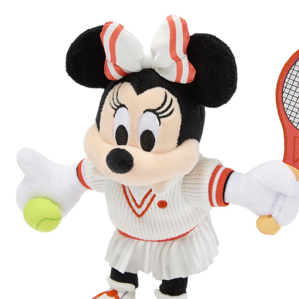 Minnie Mouse Tennis Plush &ndash; Mini Bean Bag 9'' &ndash; Disney Store Europe