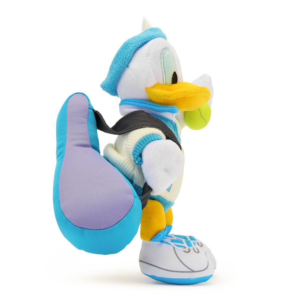 Donald Duck Tennis Plush &ndash; Mini Bean Bag 8'' &ndash; Disney Store Europe