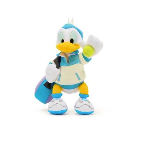 Мягкие игрушки Disney Donald Duck Tennis Plush – Mini Bean Bag 8'' – Disney Store Europe