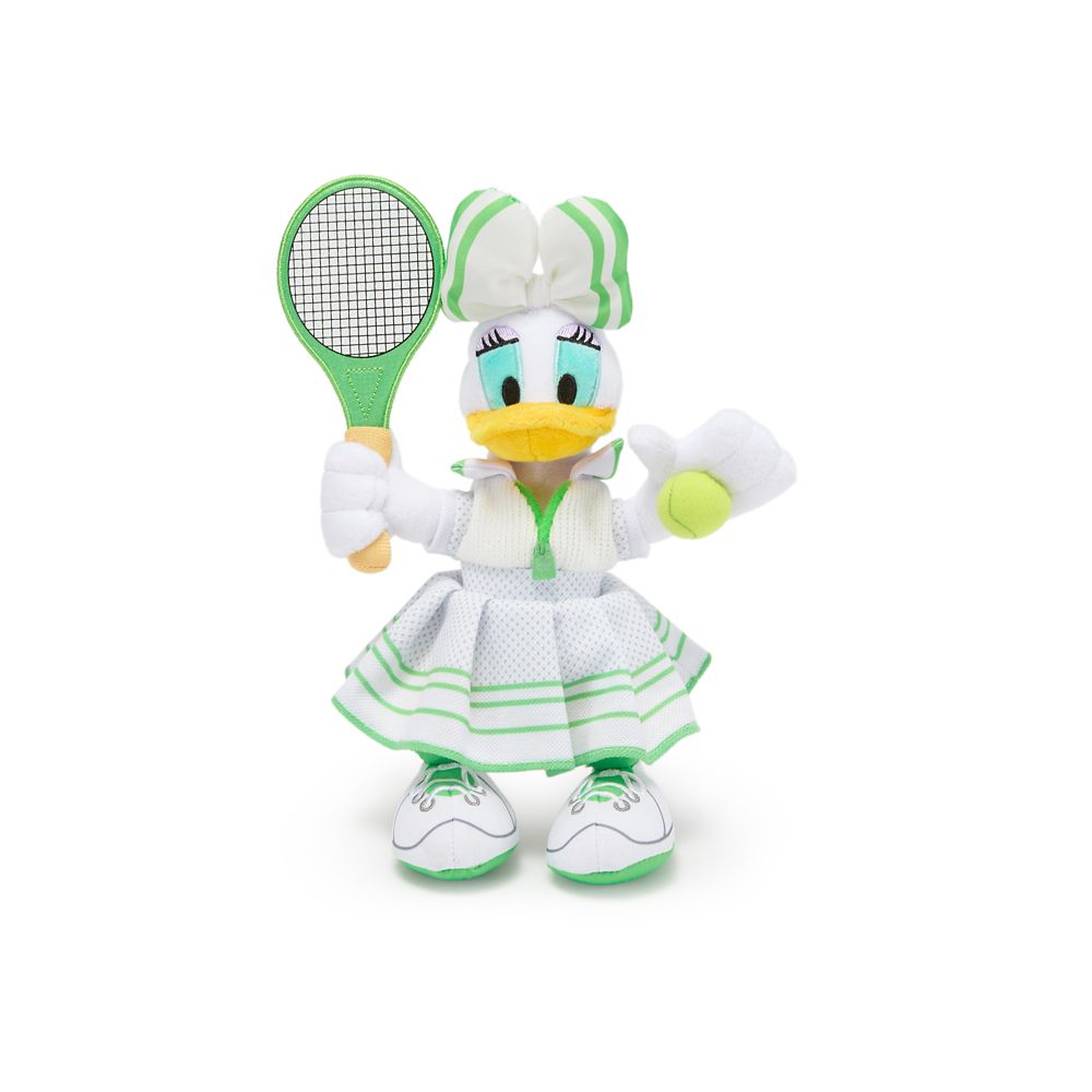 Daisy Duck Tennis Plush &ndash; Mini Bean Bag 9'' &ndash; Disney Store Europe