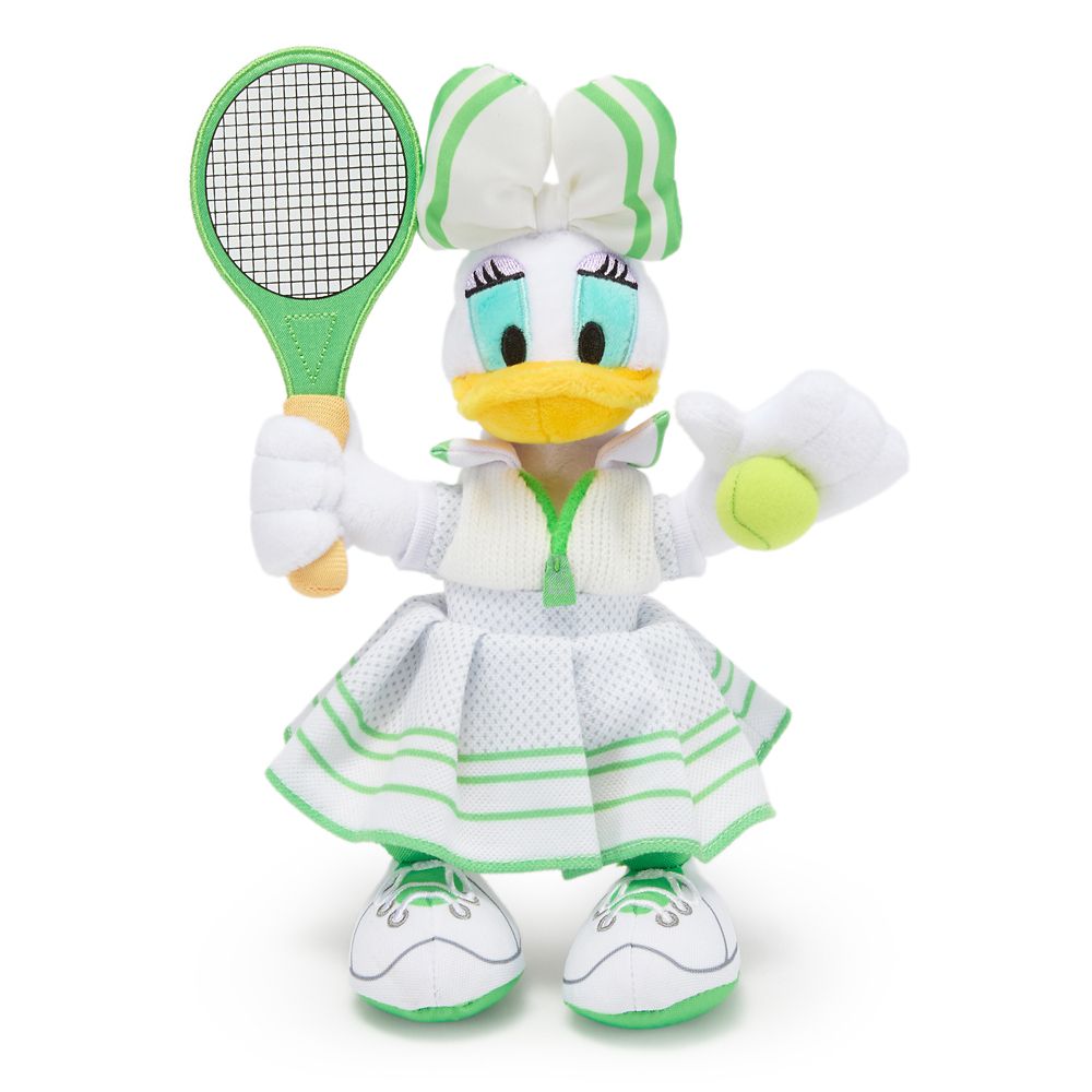 Daisy Duck Tennis Plush &ndash; Mini Bean Bag 9'' &ndash; Disney Store Europe