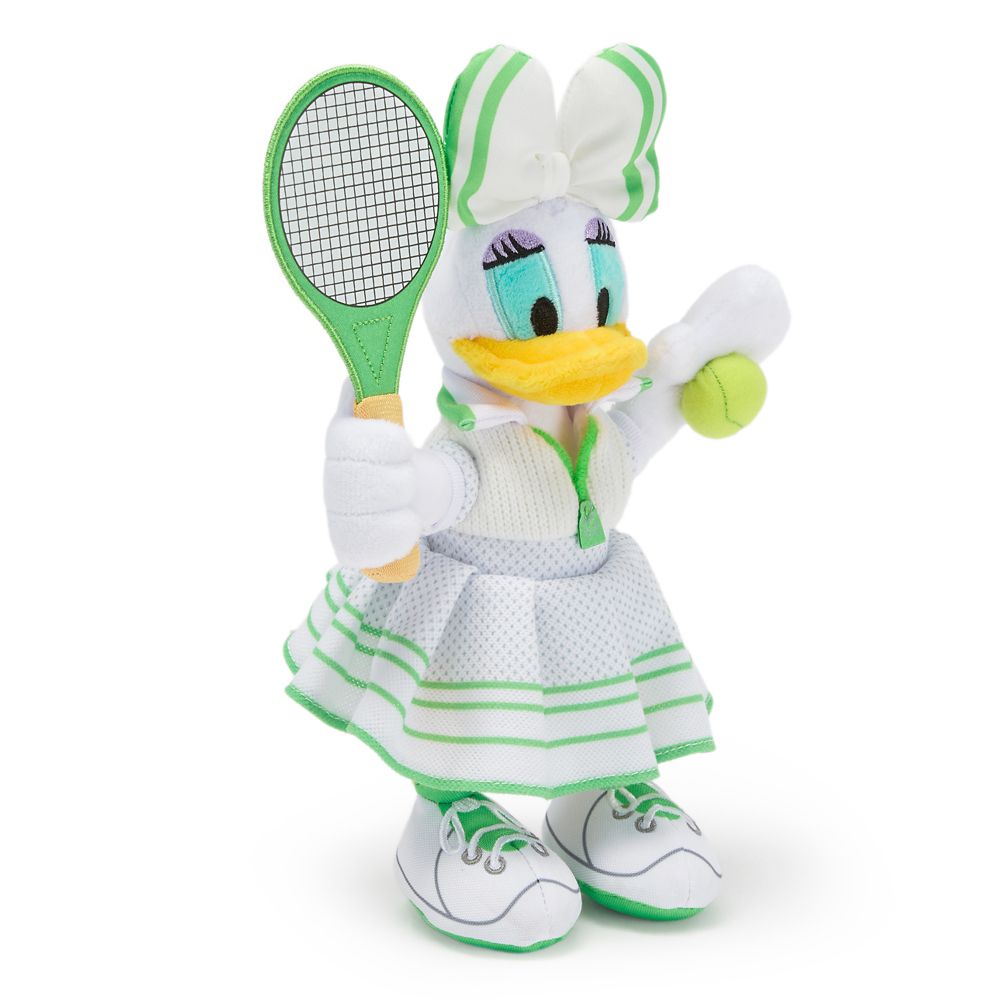 Daisy Duck Tennis Plush &ndash; Mini Bean Bag 9'' &ndash; Disney Store Europe