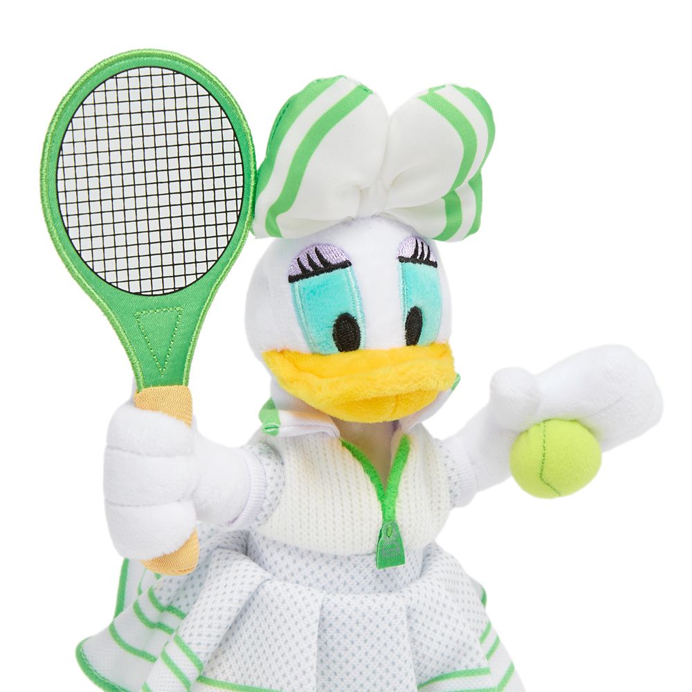 Daisy Duck Tennis Plush &ndash; Mini Bean Bag 9'' &ndash; Disney Store Europe