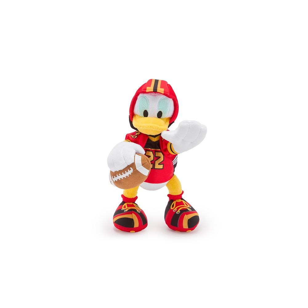 Donald Duck Football Plush &ndash; Mini Bean Bag 8'' &ndash; Exclusive
