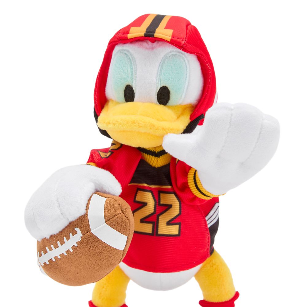 Donald Duck Football Plush &ndash; Mini Bean Bag 8'' &ndash; Exclusive