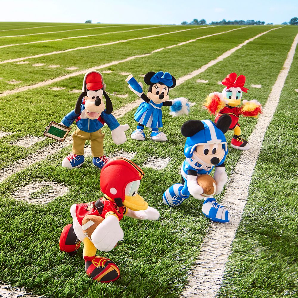 Mickey Mouse Football Plush &ndash; Mini Bean Bag 9'' &ndash; Exclusive