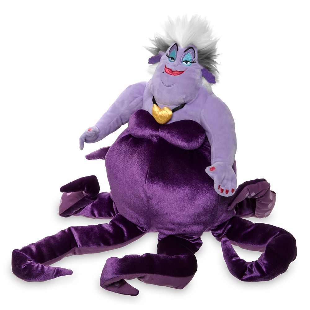 Ursula Plush Doll &ndash; The Little Mermaid &ndash; Medium &ndash; 14''