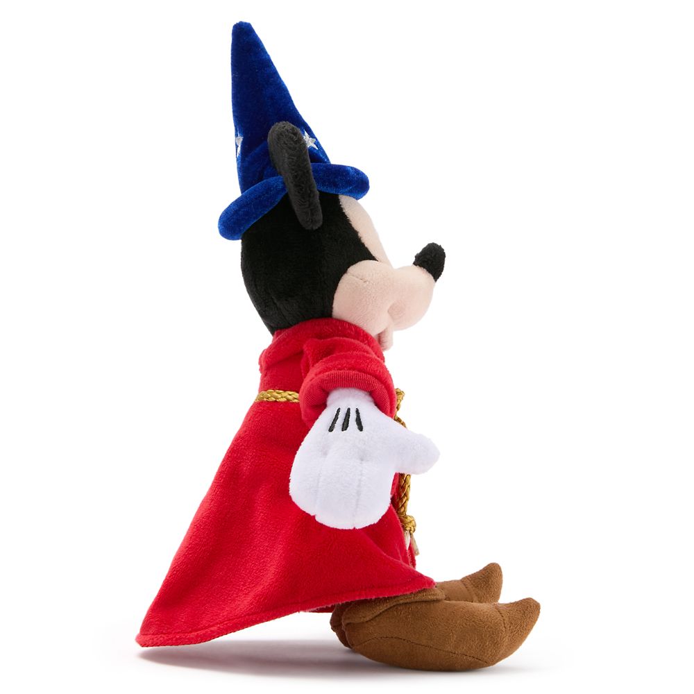 Sorcerer Mickey Mouse Plush &ndash; Fantasia &ndash; Mini Bean Bag &ndash; 11 1/4''