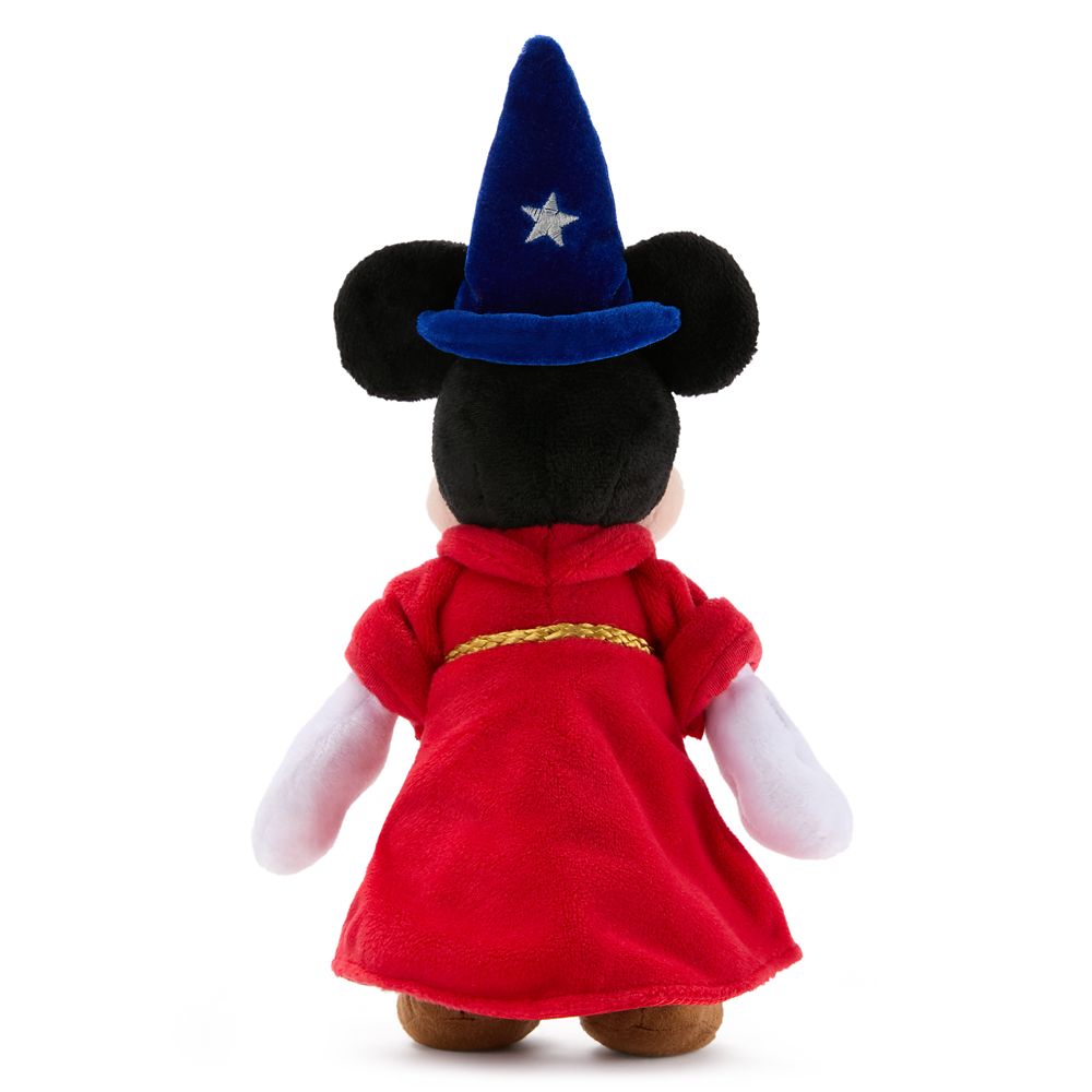 Sorcerer Mickey Mouse Plush &ndash; Fantasia &ndash; Mini Bean Bag &ndash; 11 1/4''