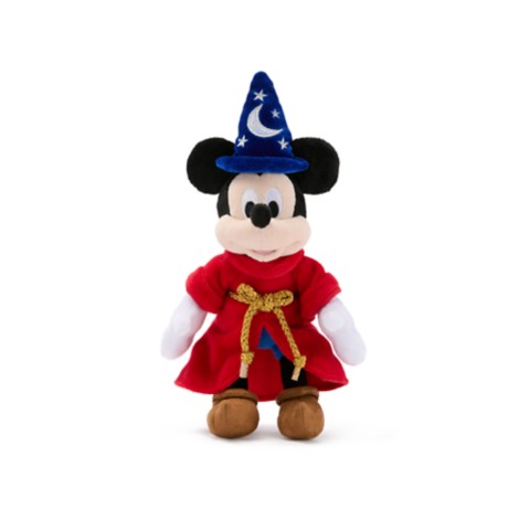 Мягкие игрушки Disney Sorcerer Mickey Mouse Plush – Fantasia – Mini Bean Bag – 11 1/4''