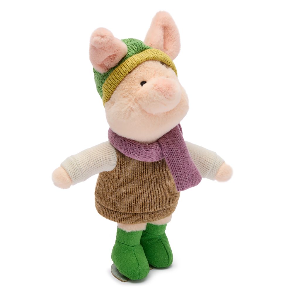 Piglet Ice Skating Plush &ndash; Winnie the Pooh &ndash; 9 1/2'' &ndash; Disney Store Europe &ndash; Exclusive