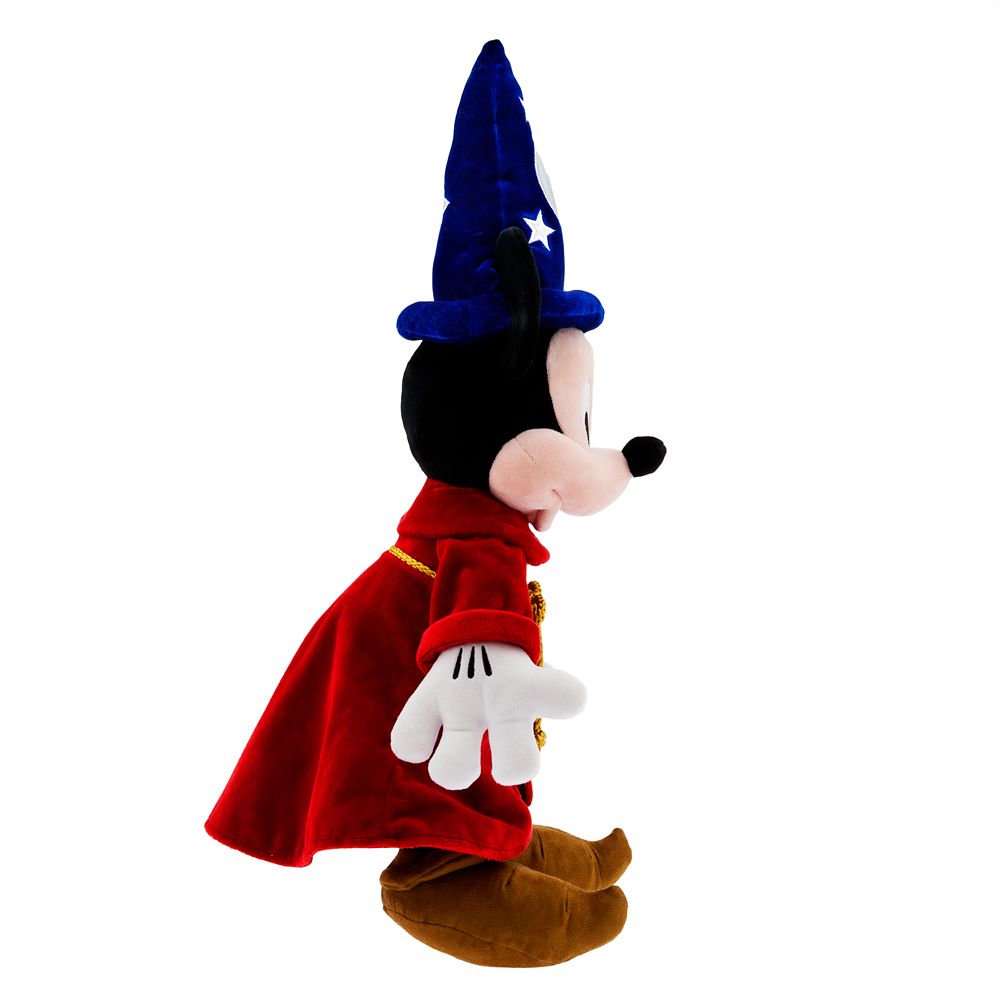 Sorcerer Mickey Mouse Plush &ndash; Fantasia &ndash; Medium 22'' &ndash; Toys for Tots Donation Item