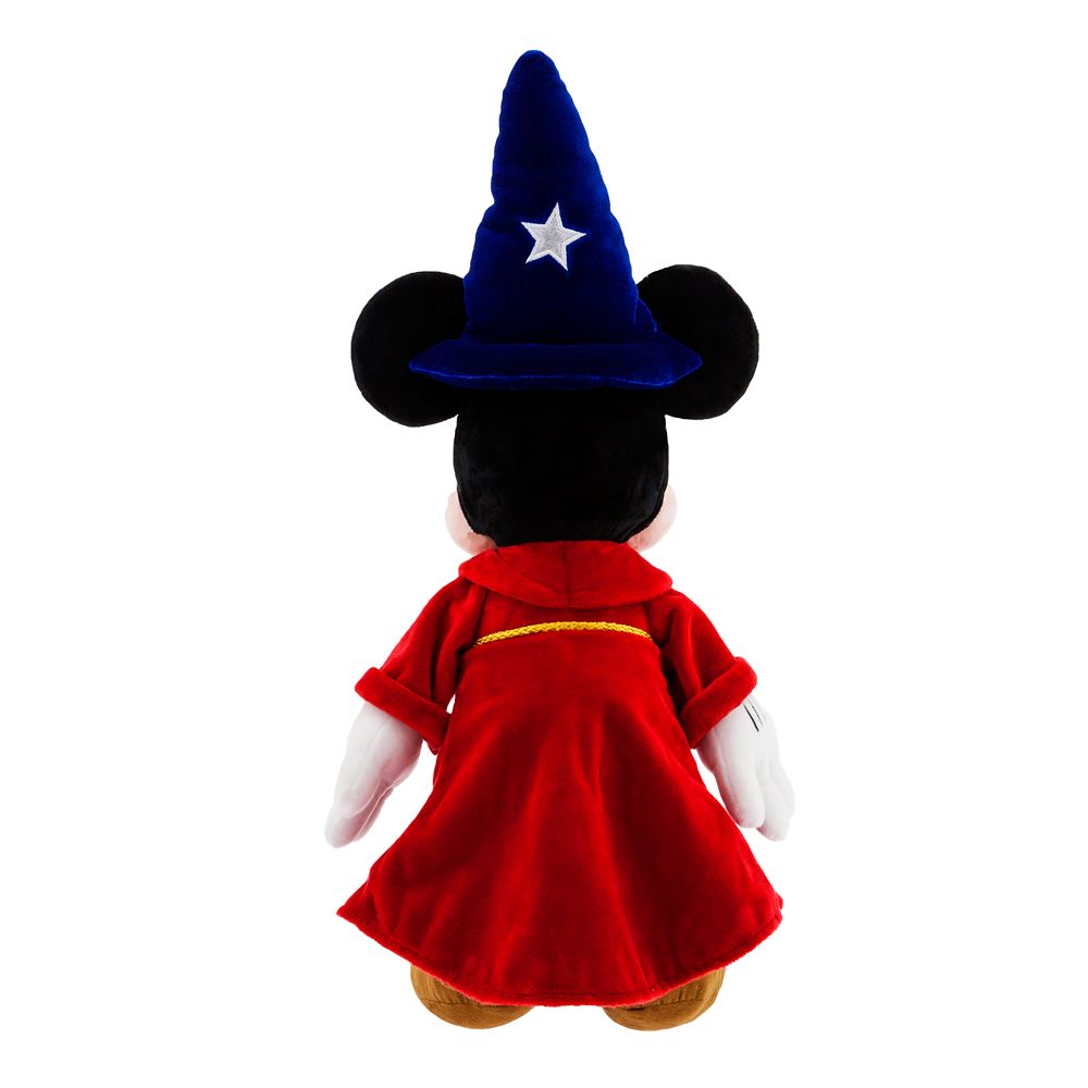 Sorcerer Mickey Mouse Plush &ndash; Fantasia &ndash; Medium 22'' &ndash; Toys for Tots Donation Item