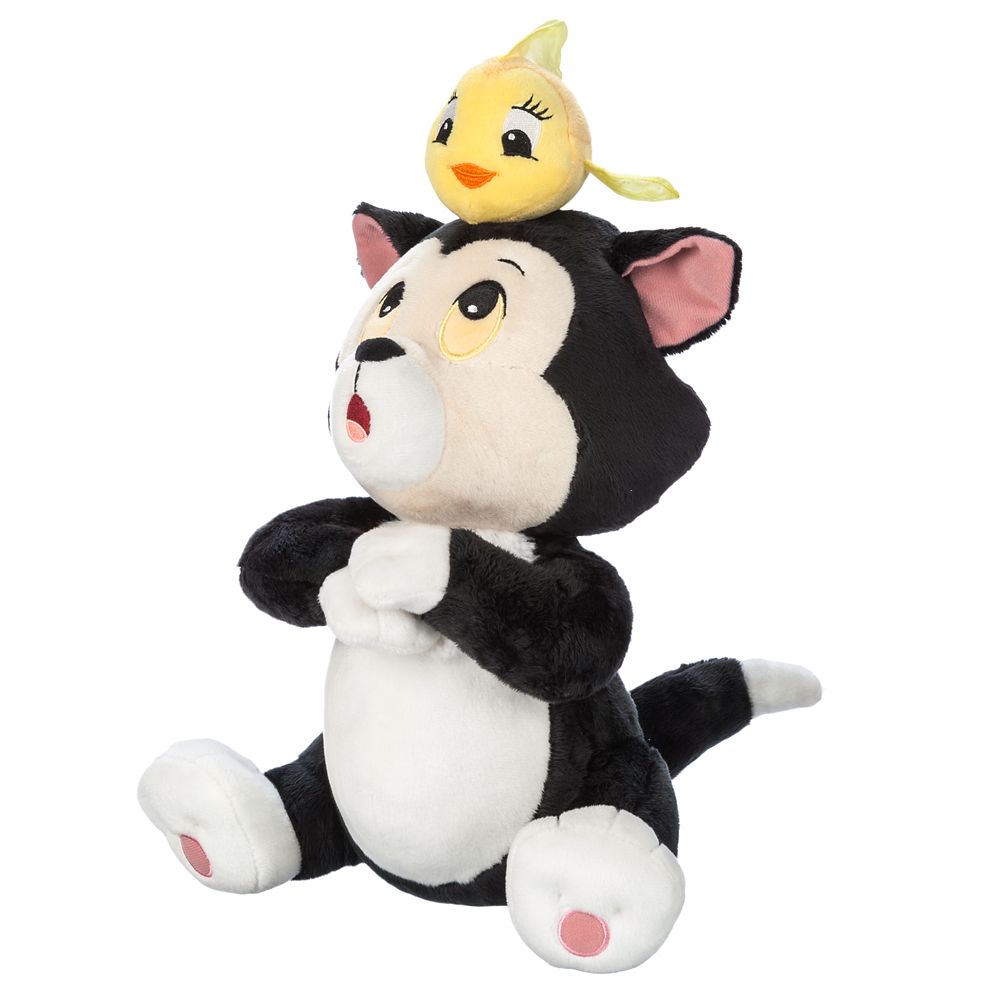 Figaro and Cleo Plush - Pinocchio 85th Anniversary - Medium 14''