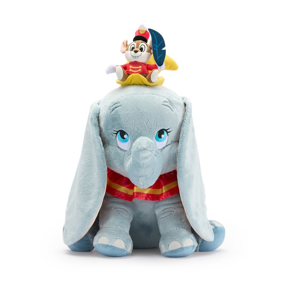Dumbo and Timothy Mouse Plush &ndash; 85th Anniversary &ndash; Disney Vault &ndash; Large 17'' &ndash; D23: The Ultimate Disney Fan Event