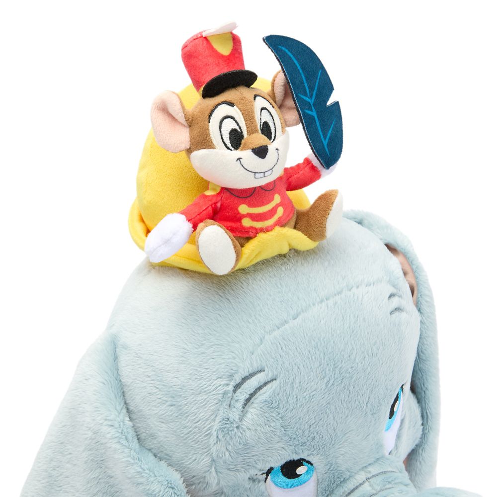 Dumbo and Timothy Mouse Plush &ndash; 85th Anniversary &ndash; Disney Vault &ndash; Large 17'' &ndash; D23: The Ultimate Disney Fan Event
