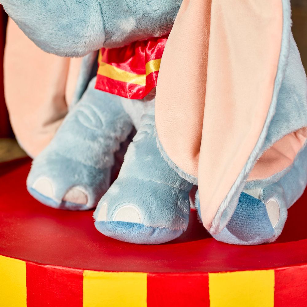Мягкие игрушки Disney Dumbo and Timothy Mouse Plush – 85th Anniversary – Disney Vault – Large 17'' – D23: The Ultimate Disney Fan Event — фото 5