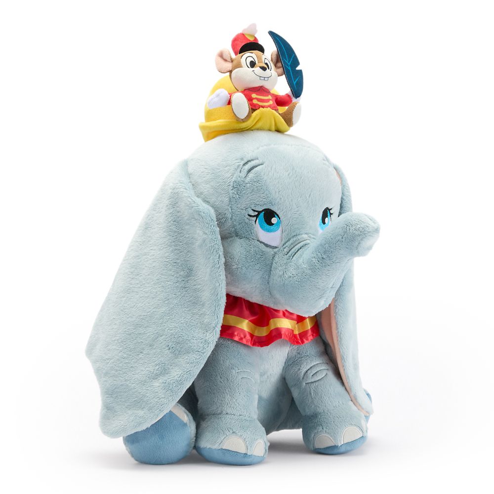 Мягкие игрушки Disney Dumbo and Timothy Mouse Plush – 85th Anniversary – Disney Vault – Large 17'' – D23: The Ultimate Disney Fan Event — фото 7