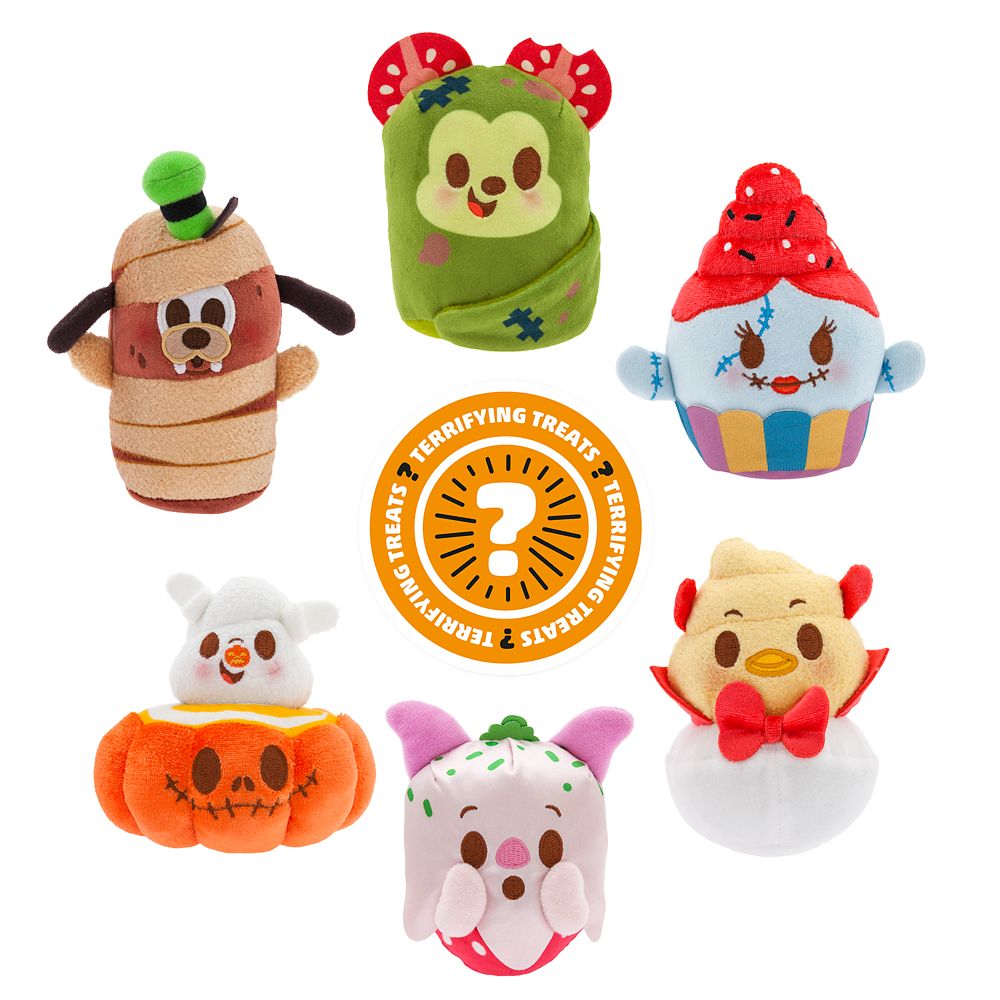 Disney Munchlings Mystery Scented Plush &ndash; Terrifying Treats &ndash; Micro 4 3/4''