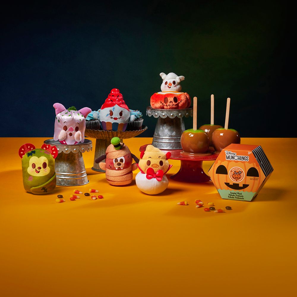 Disney Munchlings Mystery Scented Plush &ndash; Terrifying Treats &ndash; Micro 4 3/4''