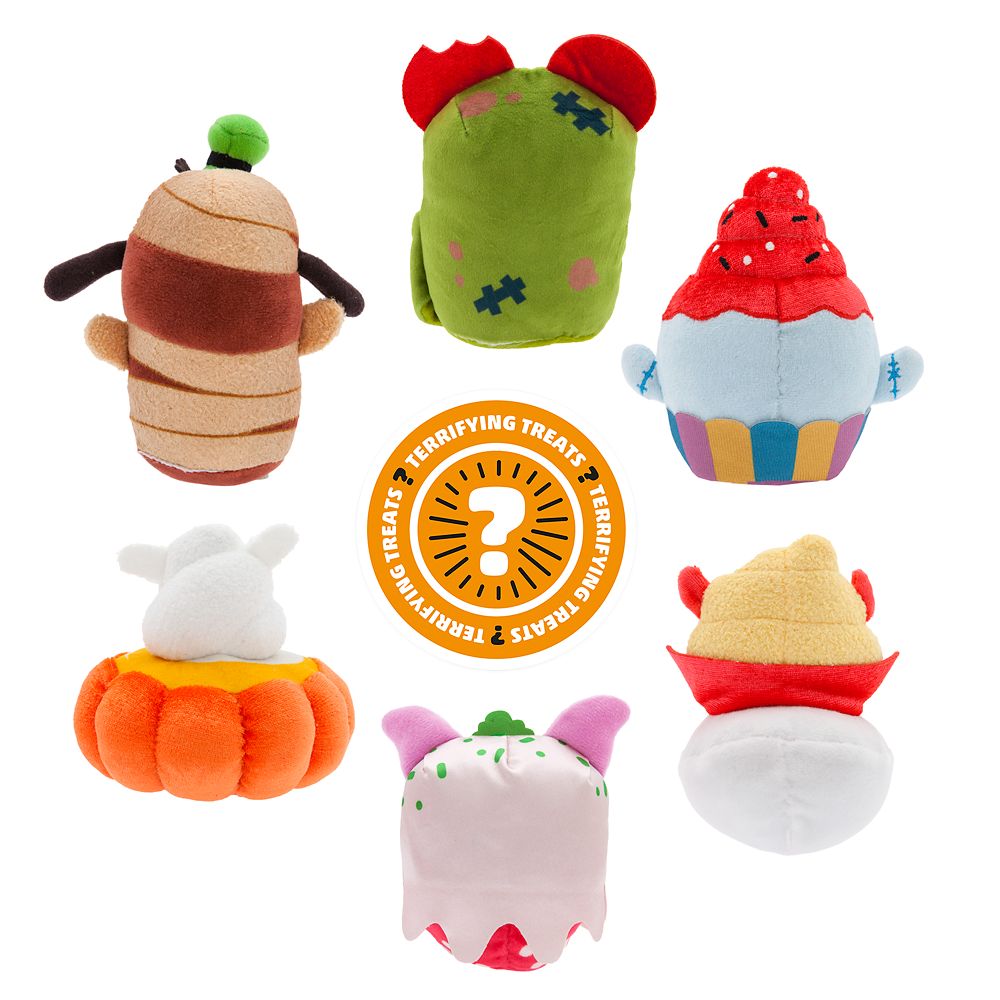 Disney Munchlings Mystery Scented Plush &ndash; Terrifying Treats &ndash; Micro 4 3/4''