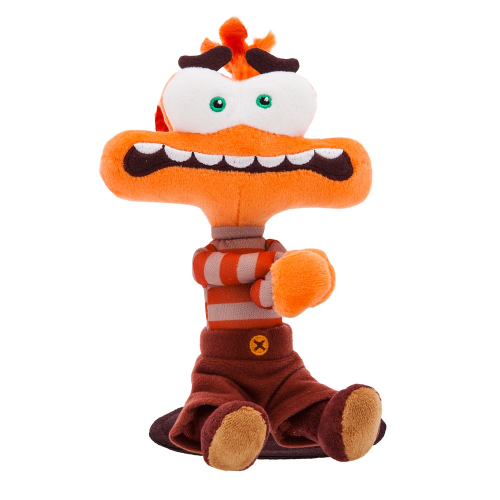 Anxiety Magnetic Shoulder Plush &ndash; Inside Out 2 &ndash;&nbsp;Mini 6''