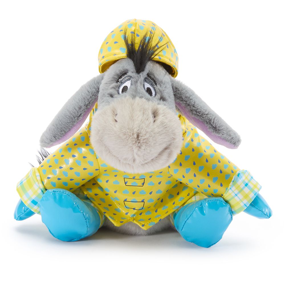 Eeyore in Rainwear Plush &ndash;&nbsp;Winnie the Pooh &ndash; 7'' &ndash; Disney Store Europe &ndash; Exclusive