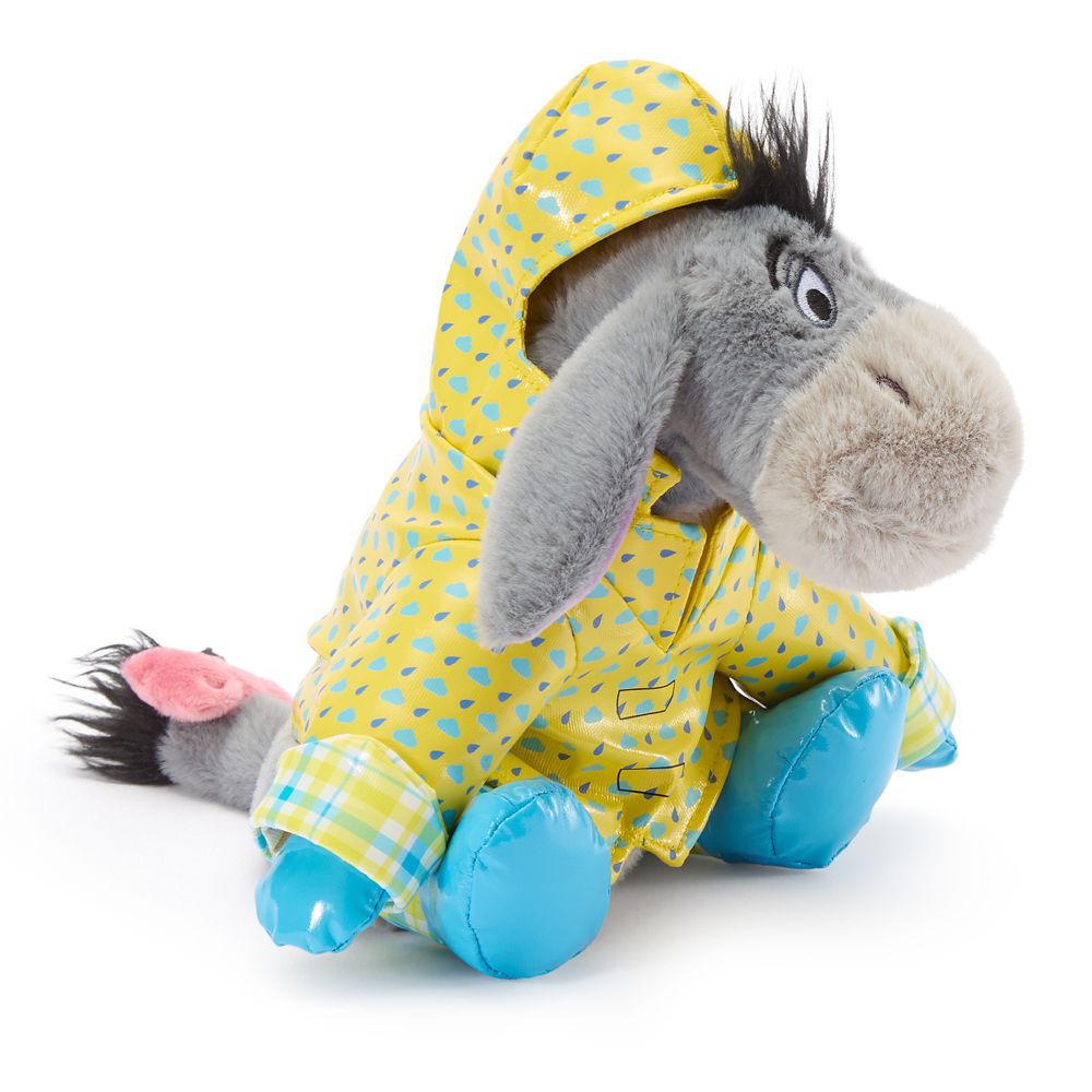 Eeyore in Rainwear Plush &ndash;&nbsp;Winnie the Pooh &ndash; 7'' &ndash; Disney Store Europe &ndash; Exclusive