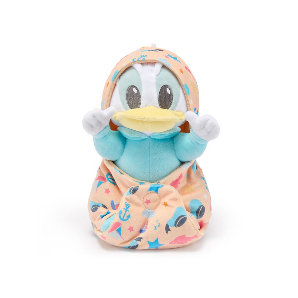 Donald Duck Plush with Blanket Pouch &ndash; Disney Babies &ndash; 11'' &ndash; Disney Store Japan