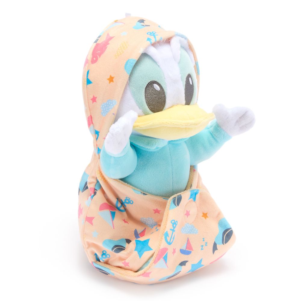 Donald Duck Plush with Blanket Pouch &ndash; Disney Babies &ndash; 11'' &ndash; Disney Store Japan