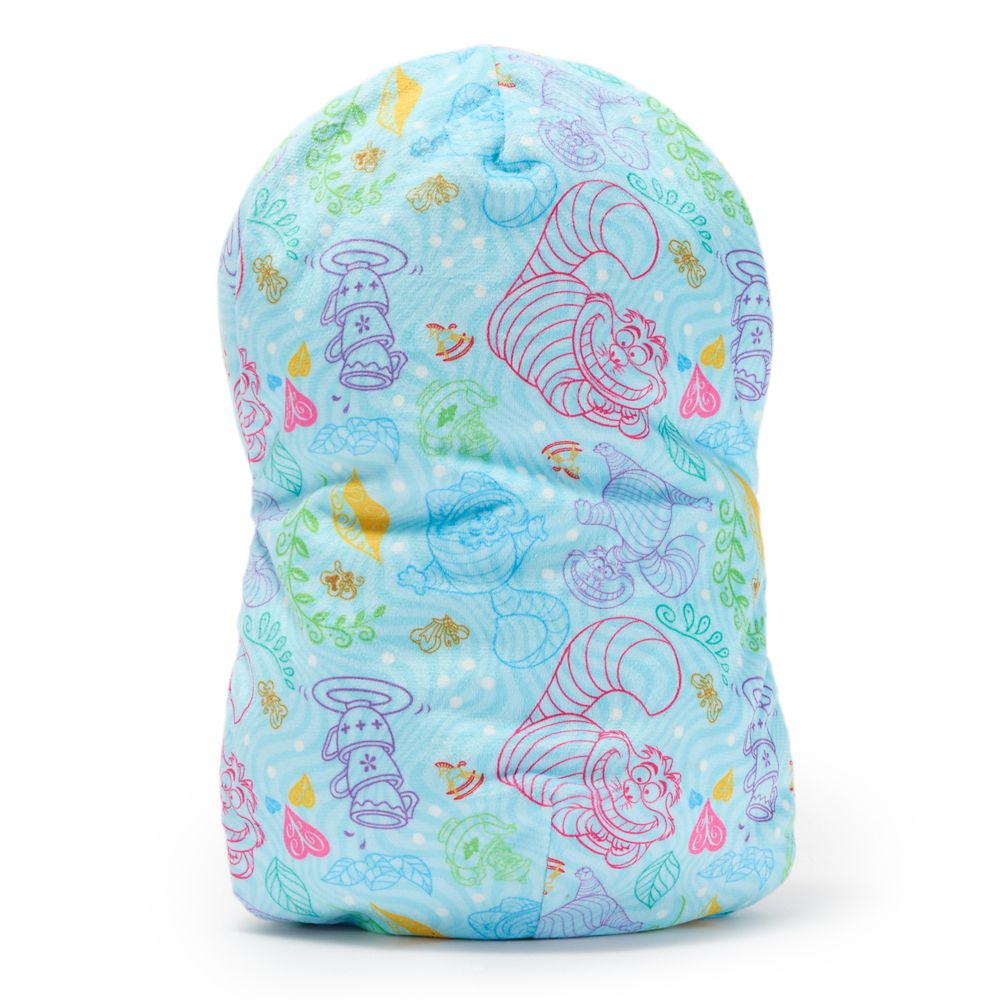 Мягкие игрушки Disney Cheshire Cat Plush in Blanket Pouch – Disney Babies – Small 10'' — фото 7