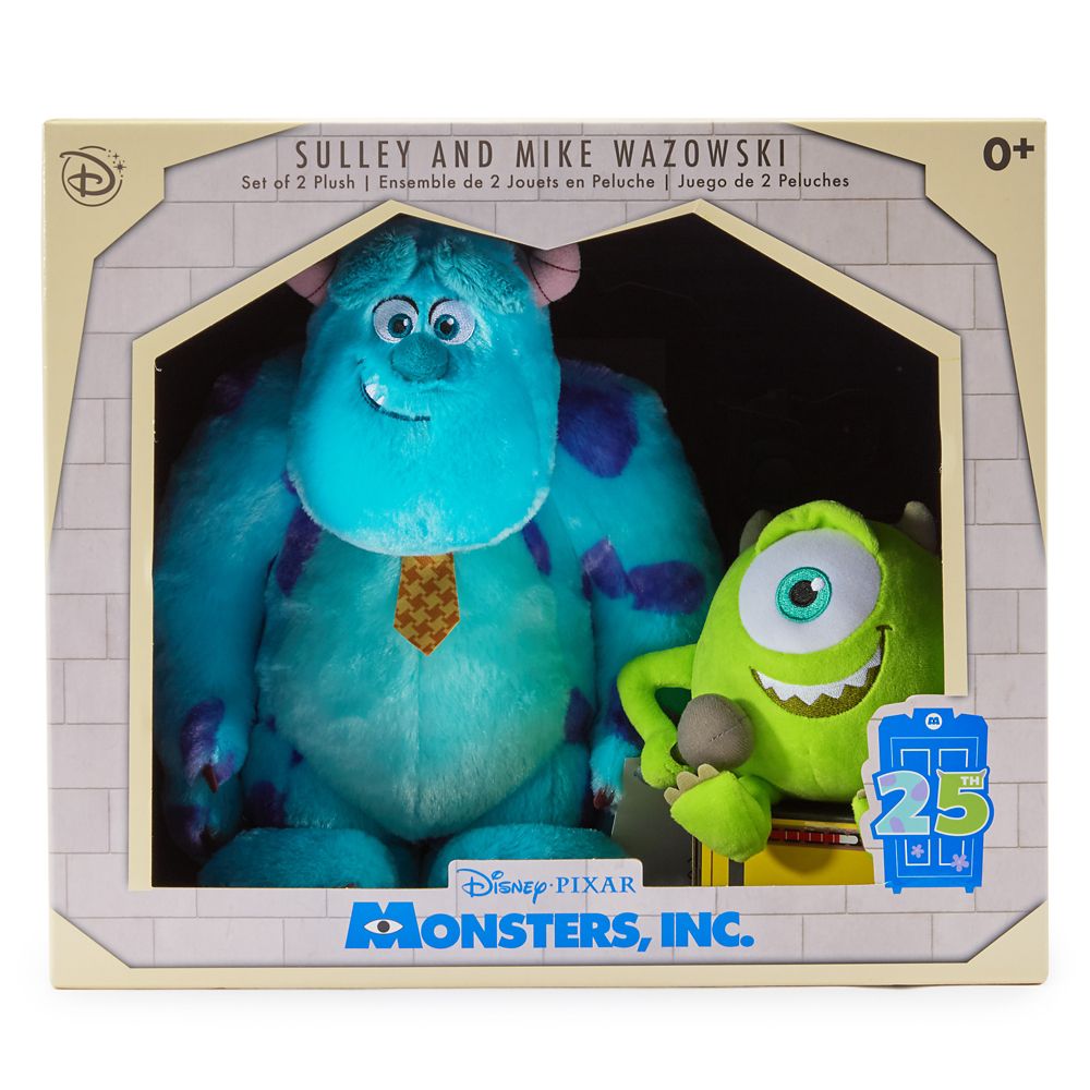 Sulley and Mike Wazowski Plush Set &ndash; Monsters, Inc. 25th Anniversary &ndash; D23: The Ultimate Disney Fan Event