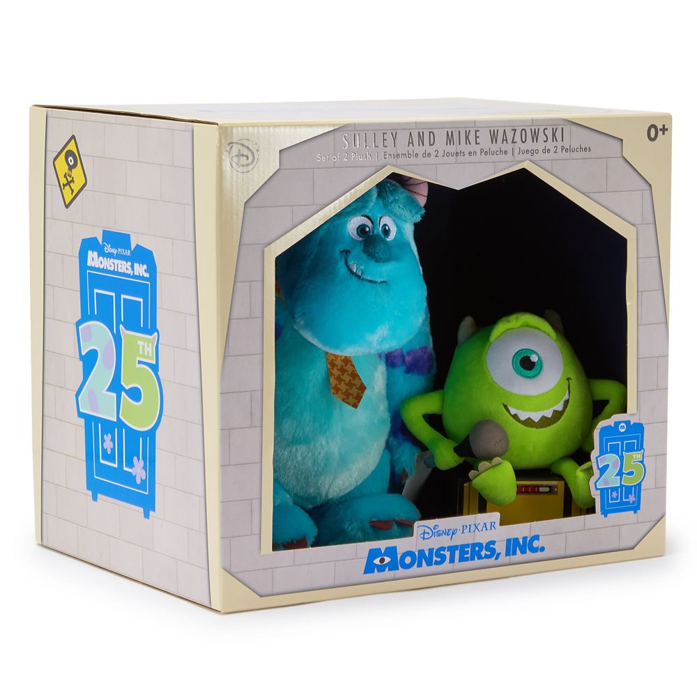 Sulley and Mike Wazowski Plush Set &ndash; Monsters, Inc. 25th Anniversary &ndash; D23: The Ultimate Disney Fan Event