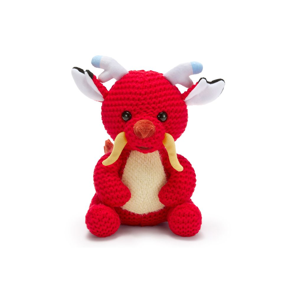 Mushu Crocheted Plush &ndash; Mulan &ndash; Disney Cozy Companions &ndash; 8'' &ndash; Exclusive